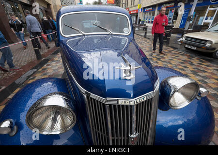 Classic cars in Inverness Stock Photo