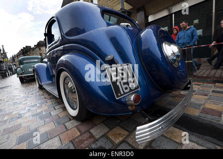 Classic cars in Inverness Stock Photo