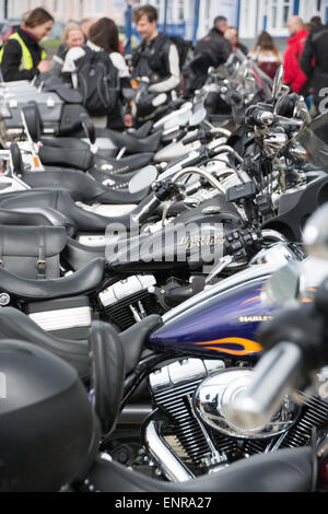 The Black Mountain Harley Davidson Owners Club Stock Photo