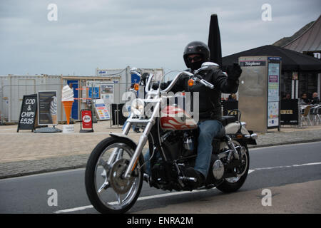 Harley Davidson Owners Club Stock Photo