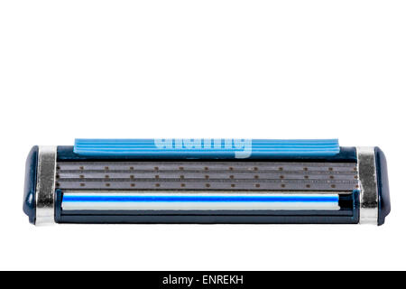 new blade for shaving razor isolated Stock Photo