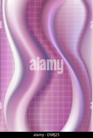 Wavy crimson purple gradient mesh background Stock Vector