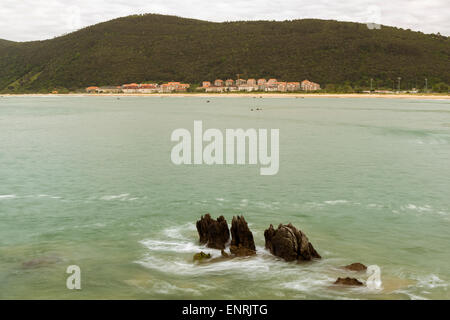 Beach of Noja, Cantabria, Spain, Europe, Stock Photo