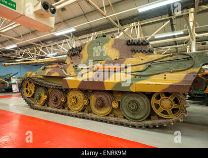 Tiger II Tank at Tank Museum in Bovington, UK Stock Photo