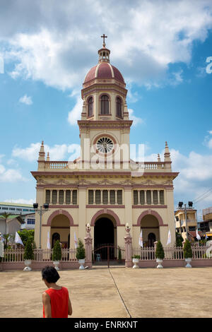 Santa Cruz Catholic Church in Bangkok, Thailand Stock Photo