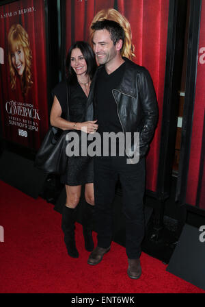 Premiere Of HBO's 'The Comeback'  Featuring: Courteney Cox,Johnny McDaid Where: Hollywood, California, United States When: 06 Nov 2014 Credit: FayesVision/WENN.com Stock Photo