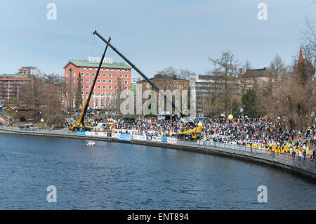 Tammer rapids in Tampere Finland Stock Photo - Alamy