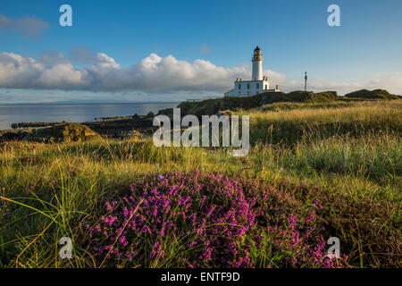 Scotland, coast, UK - View of Turnberry Lighthouse on the Ayrshire coastline Stock Photo