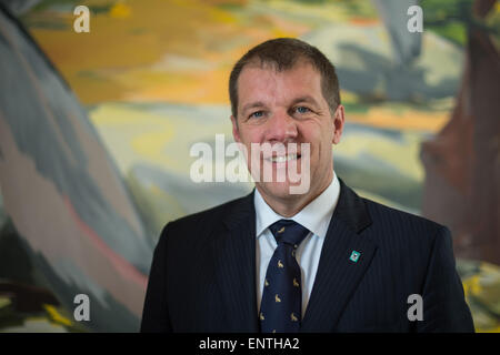 Duesseldorf, Germany. 11th May, 2015. Carsten Voigtlaender, CEO of Vaillant Group, poses after the press conference of Vaillant Group in Duesseldorf, Germany, 11 May 2015. Photo: Maja Hitij/dpa/Alamy Live News Stock Photo