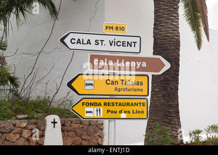 Spanish vs. Catalan - understanding the road signs on Ibiza