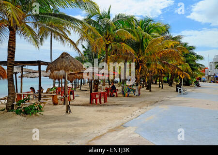 Costa Maya Mexico a stop on a Western Carribbean Crusie from Tampa Florida Stock Photo