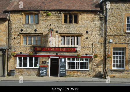 The Plume of Feathers pub, Sherborne, Dorset, England Stock Photo