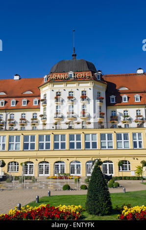 Sofitel Grand Hotel famous Baltic Sea resort Sopot Poland Northern Europe, Stock Photo