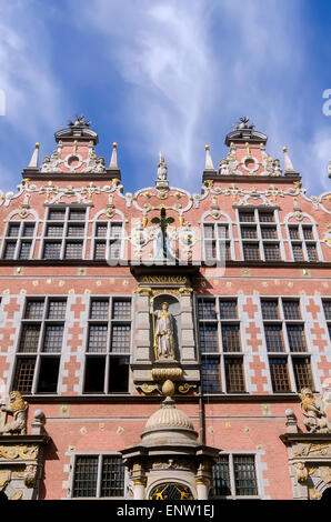 Great Armory (Wielka Zbrojownia) is considred the finest example of renaissance architecture in Gdansk Poland Stock Photo