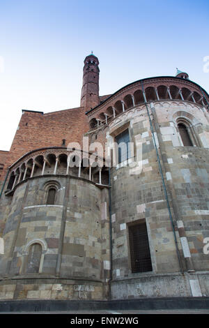 the majestic Cathedral of Cremona Stock Photo