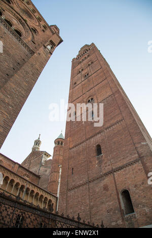 the majestic Cathedral of Cremona Stock Photo