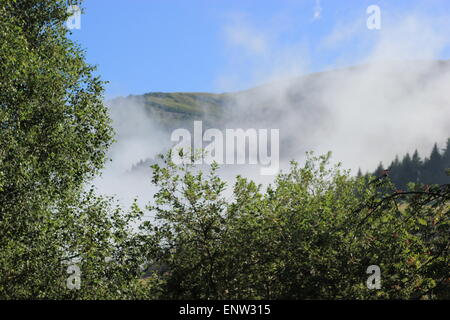 Mountains Italian Alps. Paesana. Italy. Stock Photo