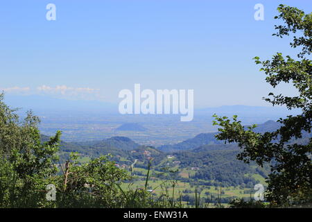 Mountains Italian Alps. Paesana. Italy. Stock Photo