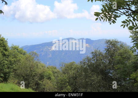 Mountains, Italian Alps. Paesana. Italy. Stock Photo