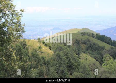 Mountains, Italian Alps. Paesana. Italy. Stock Photo