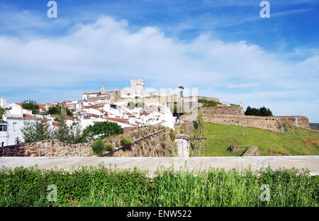 village of Estremoz in Portugal Stock Photo