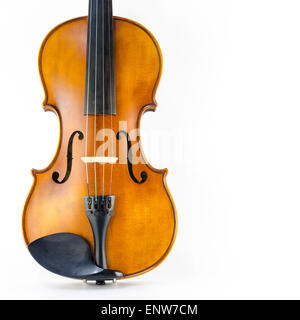 music string instrument violin isolated on white background Stock Photo