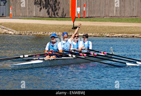 FISA 2014 World Rowing Masters Regatta Stock Photo