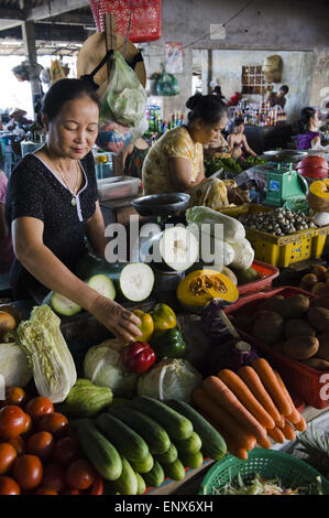 Market - Hoi An, Vietnam Stock Photo