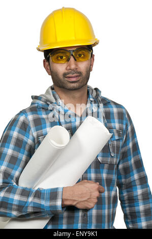 Construction Worker Stock Photo