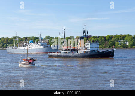 icebreaker ´Stettin´, 826. Harbour Birthday, Finkenwerder, Hamburg ...