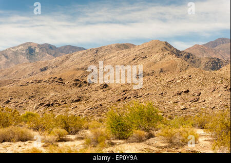 Hills near Palm Springs, California Stock Photo