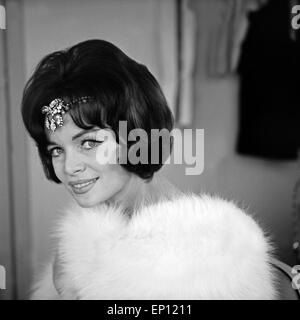 Deutsche Schauspielerin Renate Kasche, Deutschland 1960er Jahre Stock ...