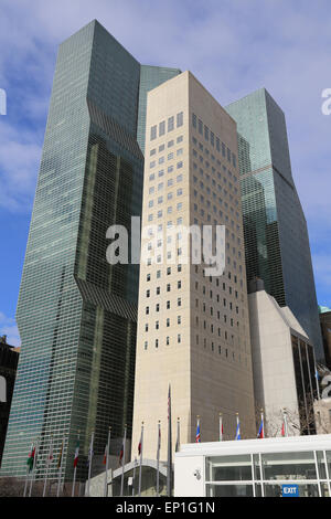 Millennium UN Plaza Hotel in Manhattan, New York City. United States. Stock Photo