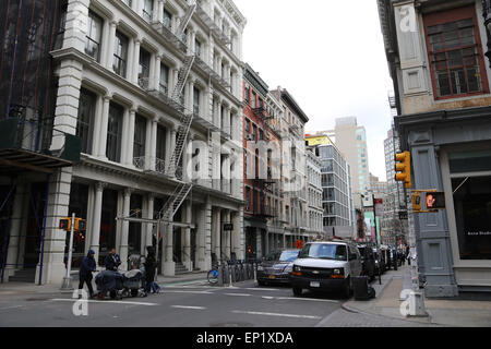 United States. New York City. Lower Manhattan. Soho. Stock Photo