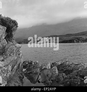 Isle of Soay/Skye, Inner Hebrides, view over the loch. 18/09/1960 Stock Photo