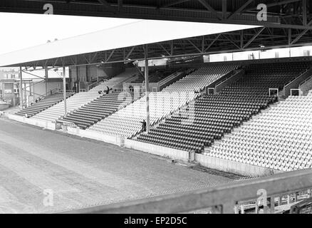 New West Stand at Valley Parade, home of Bradford City FC, 8th December 1986. Stock Photo