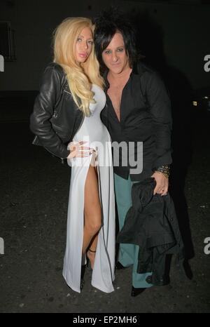 Billy Idol's guitarist Steve Stevens and his Playboy Playmate wife