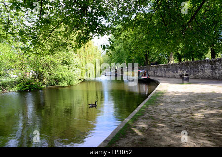 A view of the River Thames at Windsor in Berkshire. Stock Photo