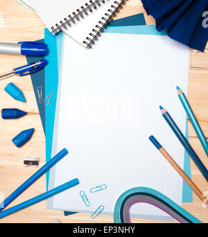 drawing materials Stock Photo