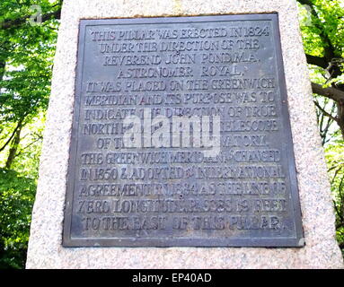 Pole Hill in Epping Forest, famous for T.E. Lawrence and triangulation pillars Stock Photo