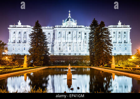 Madrid, Spain at the Royal Palace. Stock Photo