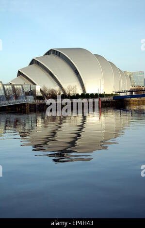 A view of the auditorium on the banks of the River Clyde.