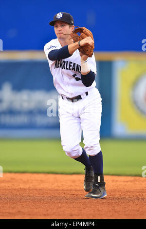 May 12, 2015: UNO Infielder Sam Carriere (9) during the game between ...