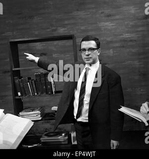 Anfrage, Mystery Fernsehspiel, Deutschland 1962, Regisseur Egon Monk Stock Photo