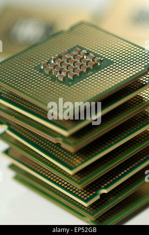 CPU Tower Stock Photo