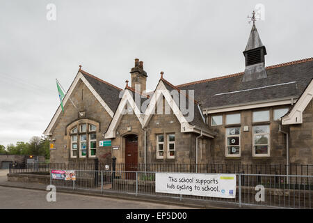 Deanston Primary School, Perth, Scotland - built in 1897 - with approximately 24 pupils Stock Photo