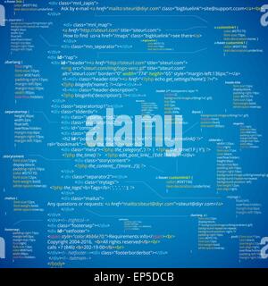 Html Stock Vector