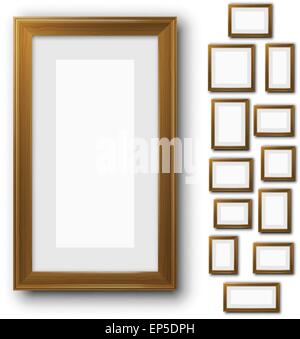 Frames set Stock Vector