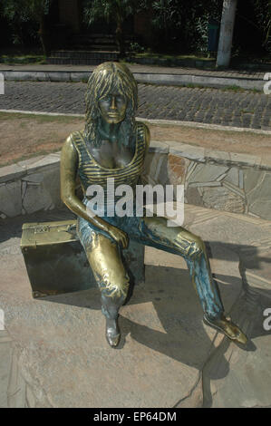 Buzios, Brazil: Brigitte Bardot statue Stock Photo