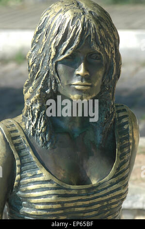 Buzios, Brazil: Brigitte Bardot statue Stock Photo